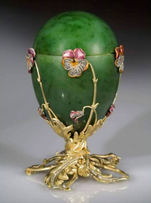 1899 The Pansy Egg (MF) — Fabergé Discoveries